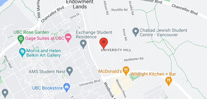 map of 5789 COLLEGE HIGHROAD ROAD
